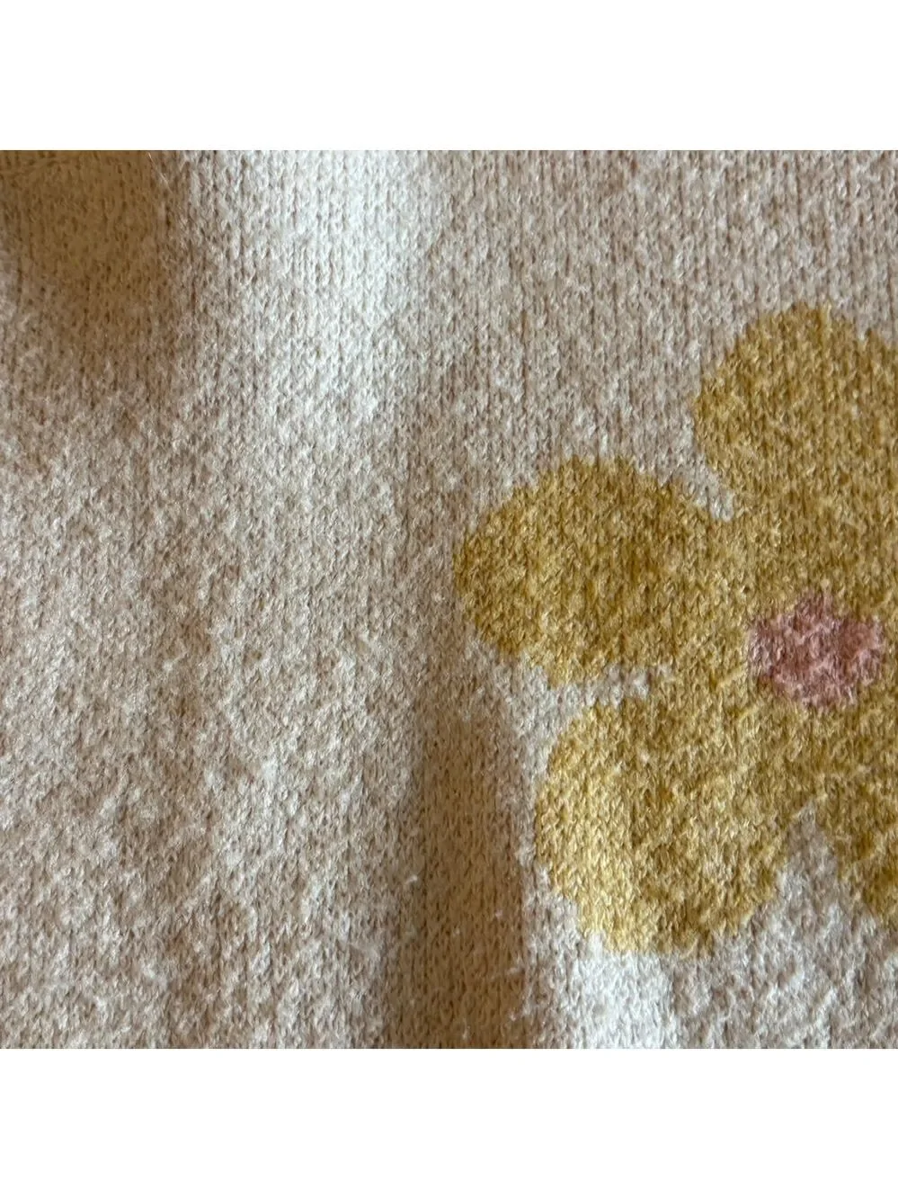 Shop Neighbor Floral yellow Crewneck Sweater with Yellow Accents - Picture 3 of 6